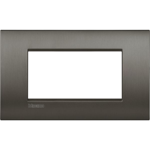 LL - cover plate 4P brushed nickel image 1