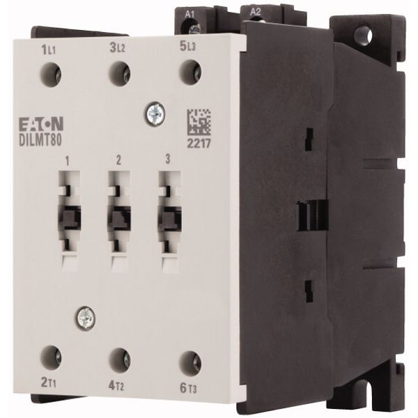 Power contactor, 3 pole, 380 V 400 V: 37 kW, 24 V 50/60 Hz, AC operation, Screw terminals image 3