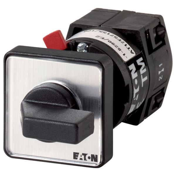 Step switches, TM, 10 A, centre mounting, 1 contact unit(s), Contacts: 2, 60 °, maintained, With 0 (Off) position, 0-1-2, Design number 8310 image 2