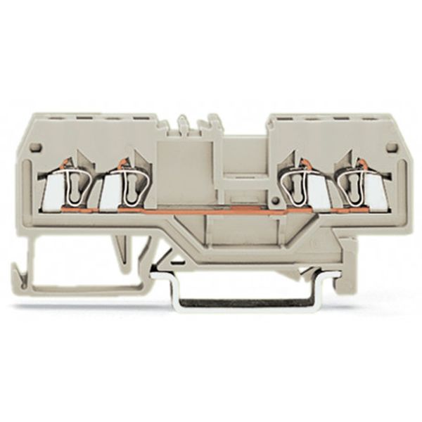 4-conductor through terminal block 1.5 mm² suitable for Ex e II applic image 2