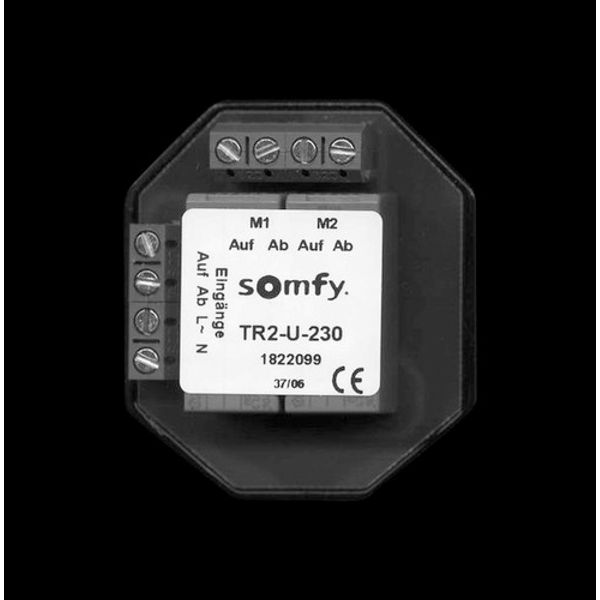Somfy cut-off relay Up for two drives TR2-U-230 image 1