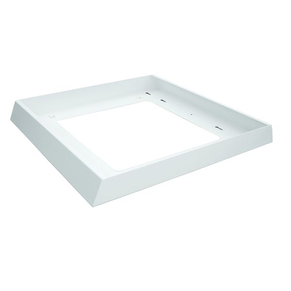 Surface mounting frame for LED Panel LANO 3 625x625mm, white image 1