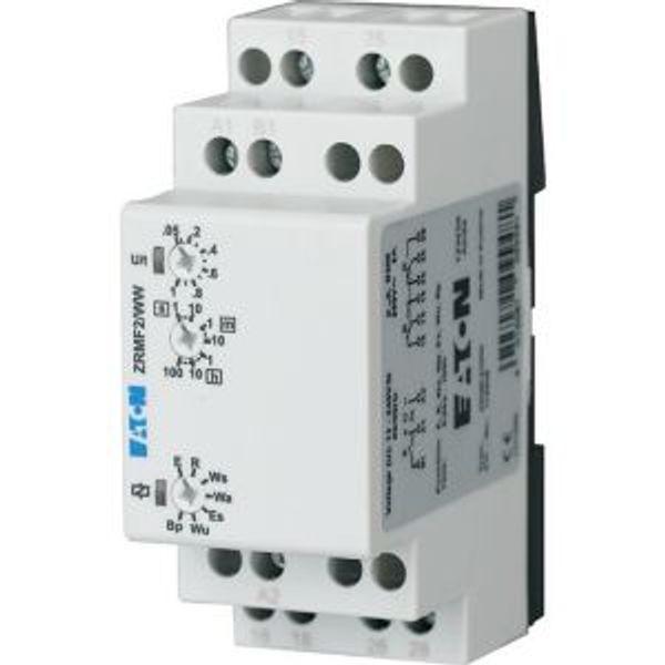 Timing relay multi-function, 7 functions, 1 changeover contacts image 2
