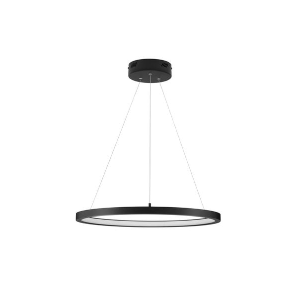 Triac Dimmable Sandy Black Aluminium   & Acrylic  LED 35 Watt 230 Volt  932Lm 3000K IP20   D: 60 H: 120 cm Adjustable Height image 1