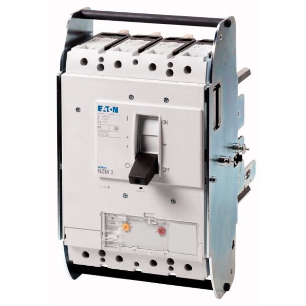 Circuit-breaker, 4p, 400A, 250A in 4th pole, withdrawable unit image 1