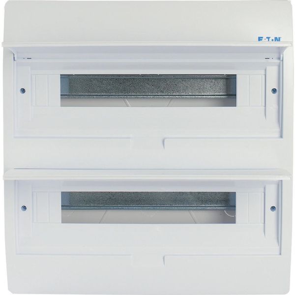 ECO Compact distribution board, flush mounting, 2-rows, 18 MU, IP40 image 4