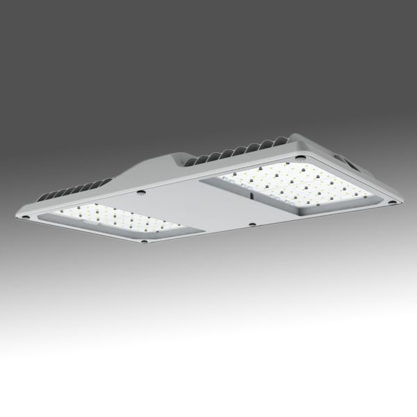 Arktur Square LED Eco 184W 26700lm 840 ECG IP66 100ø gray image 1