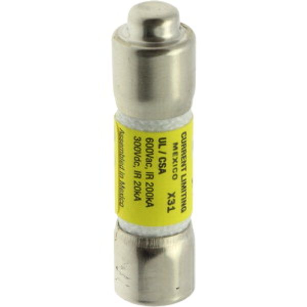 Fuse-link, LV, 1 A, AC 600 V, 10 x 38 mm, CC, UL, time-delay, rejection-type image 16