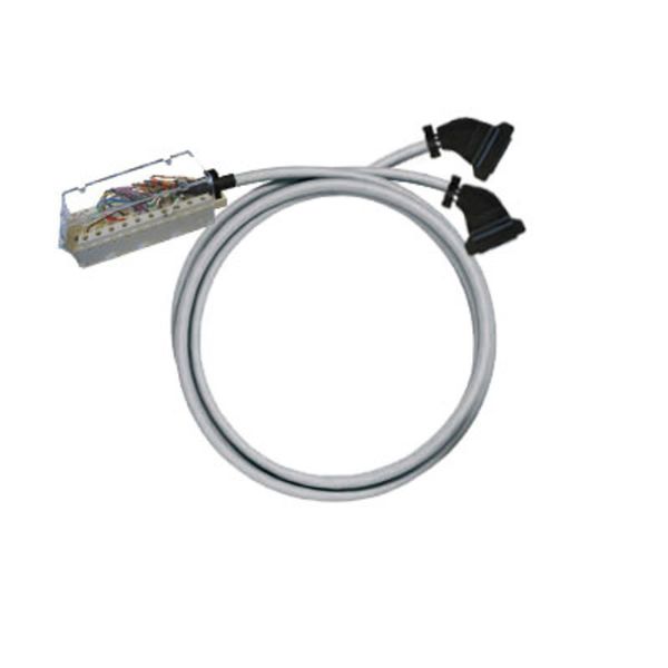 PLC-wire, Digital signals, 15-pole, Cable LiYCY, 3 m, 0.25 mm² image 1