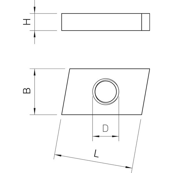 ACMSN M8 ZL Slide nut for profile rails, medium M8 image 2