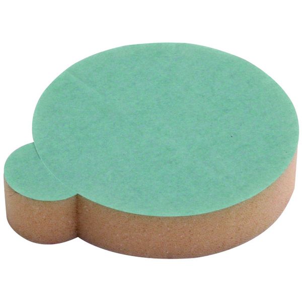 Foam pad one side adhesive D=90mm d=20mm w. pull-off tab image 1