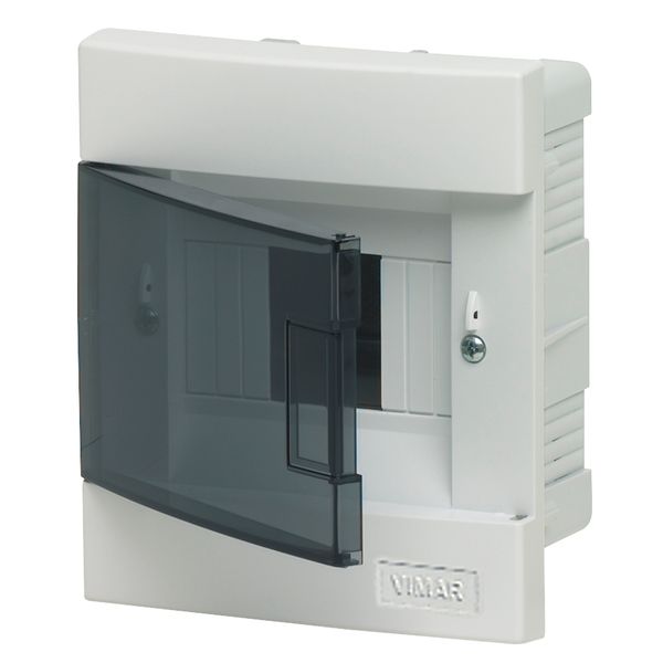 IP40 flush consumer unit 4M +door white image 1
