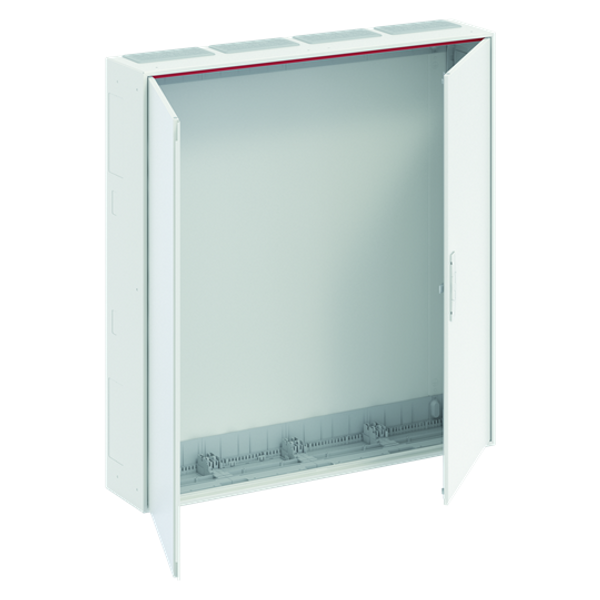 B57 ComfortLine B Wall-mounting cabinet, Surface mounted/recessed mounted/partially recessed mounted, 420 SU, Grounded (Class I), IP44, Field Width: 5, Rows: 7, 1100 mm x 1300 mm x 215 mm image 3