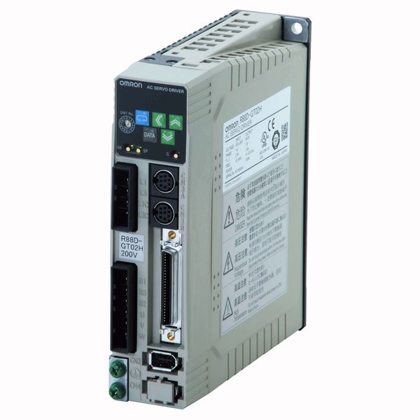 G-Series servo drive, 1~ 200 VAC, Analog/Pulse input type, 200 W image 3