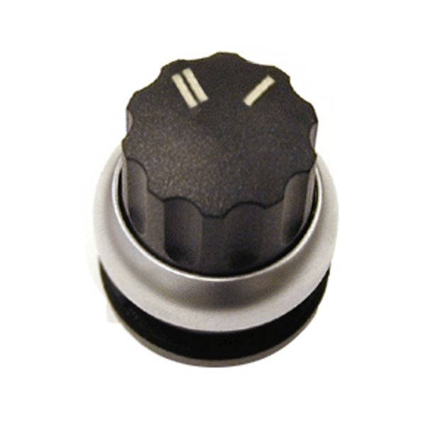 Knob switch, 2 pos. 60ø stay-put, `I/IIï, rotary head image 1