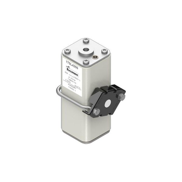 Fuse-link, high speed, 50 A, AC 1600 V, compact size 1, 43 x 63 x 110 mm, aR, IEC, single indicator image 4