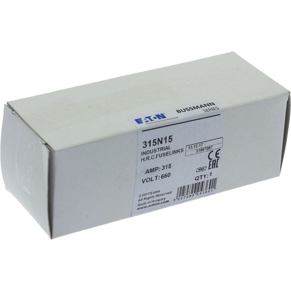 Fuse-link, low voltage, 315 A, AC 660 V, BS88, 49 x 120 mm, gL/gG, BS image 11