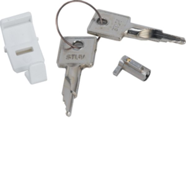 Key lock,golf,flush,surface m.,2keys image 1