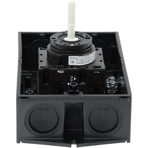 SUVA safety switches, T3, 32 A, surface mounting, 2 N/O, 2 N/C, STOP function, with warning label „Interrupteur de sécurité“, Indicator light 230 V image 7