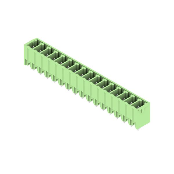 PCB plug-in connector (board connection), 3.81 mm, Number of poles: 16 image 2