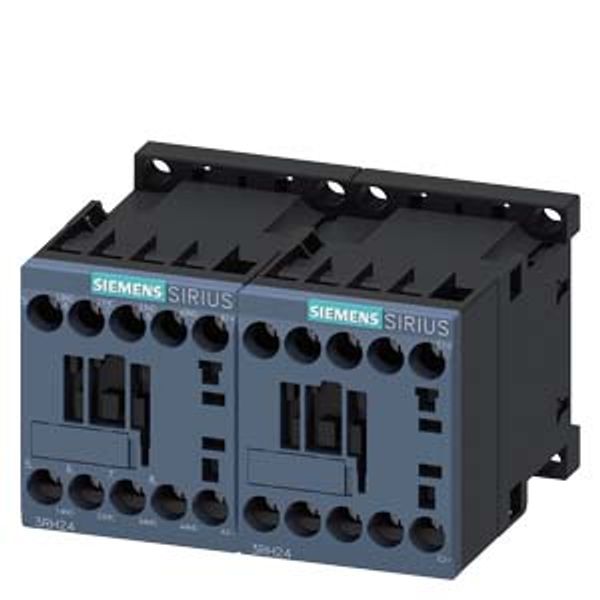 Contactor relay, latched, 3 NO + 1 ... image 1