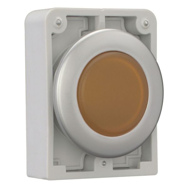 Indicator light, RMQ-Titan, Flat, orange, Metal bezel image 6
