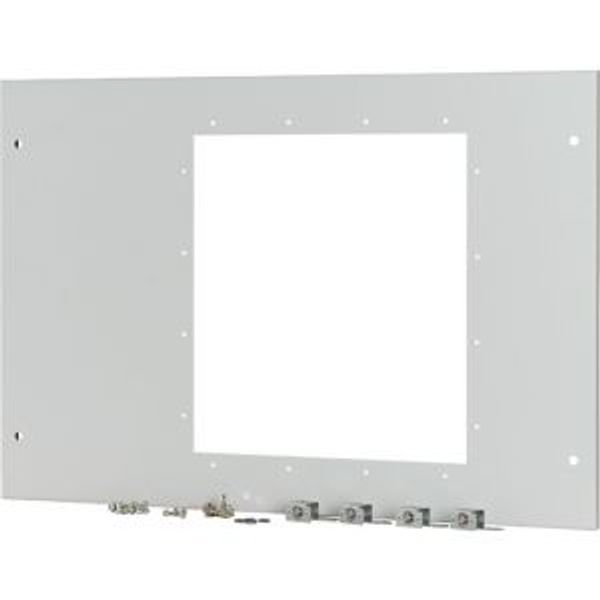 Front cover for IZMX40, withdrawable, HxW=550x800mm, grey image 4