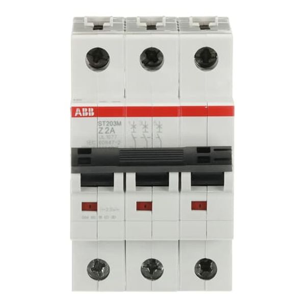 ST203M-Z2 Miniature Circuit Breaker - 3P - Z - 2 A image 1