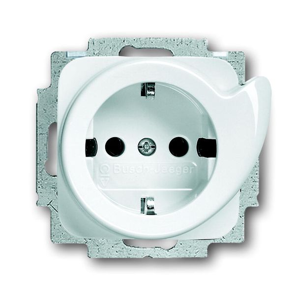 20 EUCDR-214 CoverPlates (partly incl. Insert) carat® Alpine white image 1