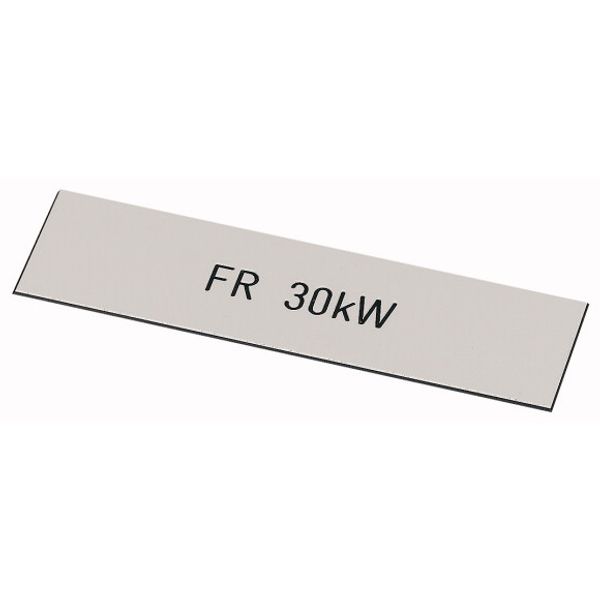 Labeling strip, FR 0.09KW image 1