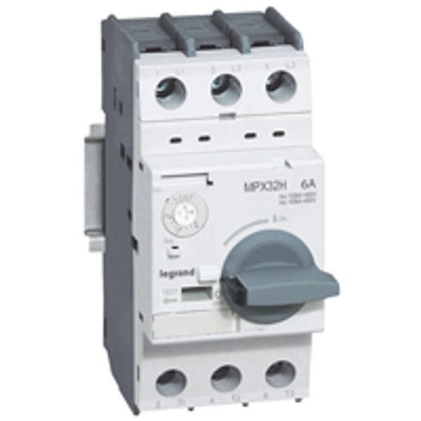 MPCB MPX³ 32H - thermal magnetic - motor protection - 3P - 6 A - 100 kA image 1