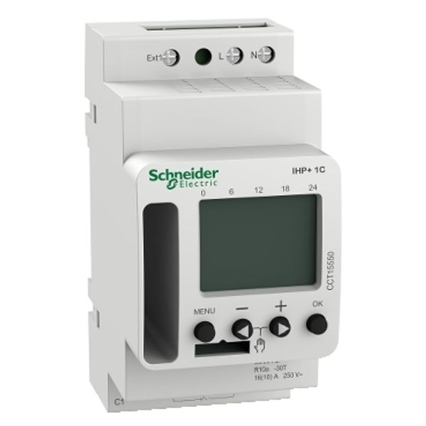 Acti9 IHP+ 1C (24h/7d) SMARTe programmable time switch image 2