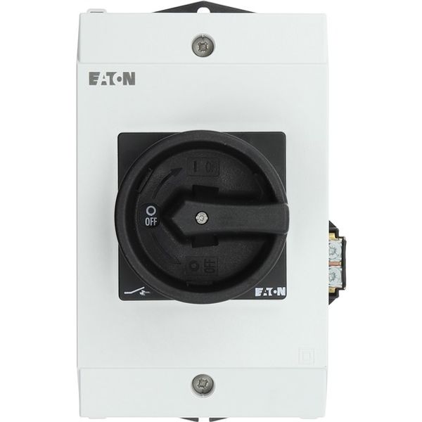 Main switch, P1, 25 A, surface mounting, 3 pole + N, STOP function, Lo image 4
