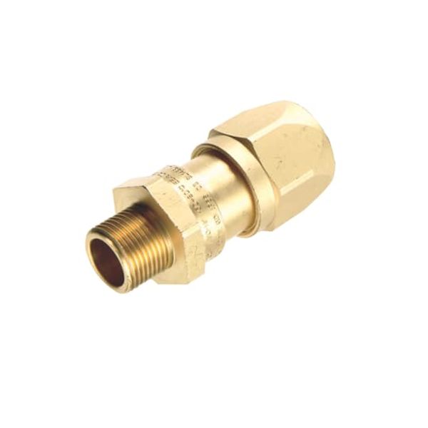 HAMS0304G1 SS M20 FLAMEPROOF GLAND FOR 16MM CO image 1