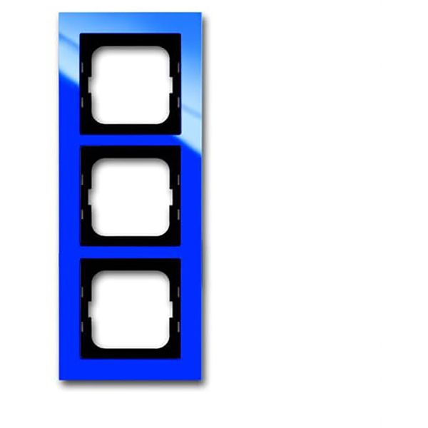 1723-288 Cover Frame Busch-axcent® Blue image 1