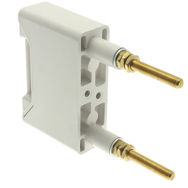 Fuse-holder, LV, 63 A, AC 690 V, BS88/A3, 1P, BS, back stud connected, white image 4