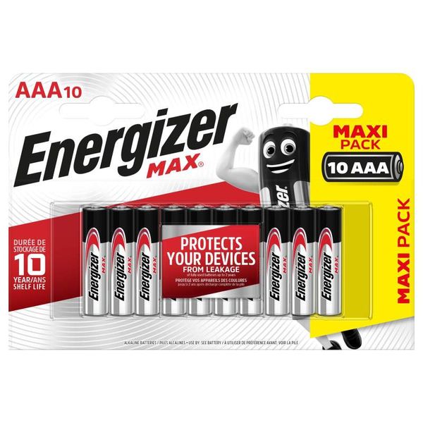 ENERGIZER Max LR03 AAA BL10 image 1