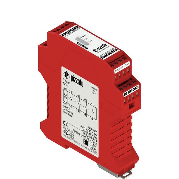 3NO 1NC category 4 safety module CS AR-05M024 image 1