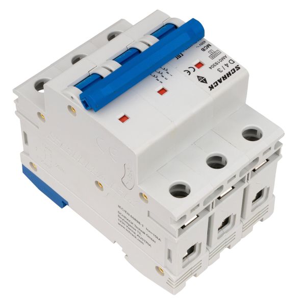Miniature Circuit Breaker (MCB) AMPARO 10kA, D 4A, 3-pole image 6