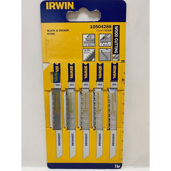 DISC JIGSAW BLADES IWN UJSB 5PK U101B image 1