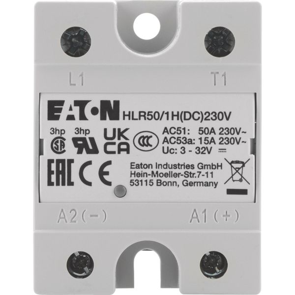 Solid-state relay, Hockey Puck, 1-phase, 50 A, 24 - 265 V, DC image 21