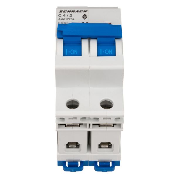 Miniature Circuit Breaker (MCB) AMPARO 10kA, C 4A, 2-pole image 2