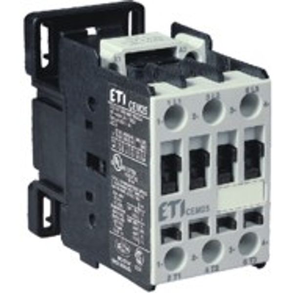 Motor contactor, CEM25.01-500V-50/60Hz image 1