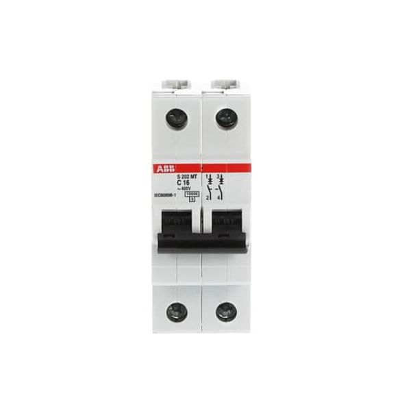 S202MT-C16 Miniature Circuit Breaker - 2P - C - 16 A image 4