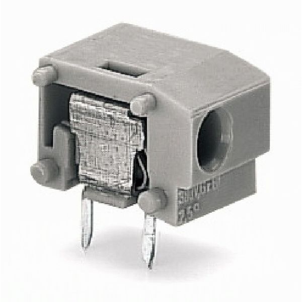 Stackable PCB terminal block 2.5 mm² Pin spacing 10/10.16 mm dark gray image 1