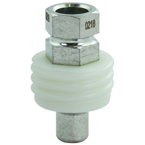 Screw-in earthing insert size E33 with thread M10 insulated image 1