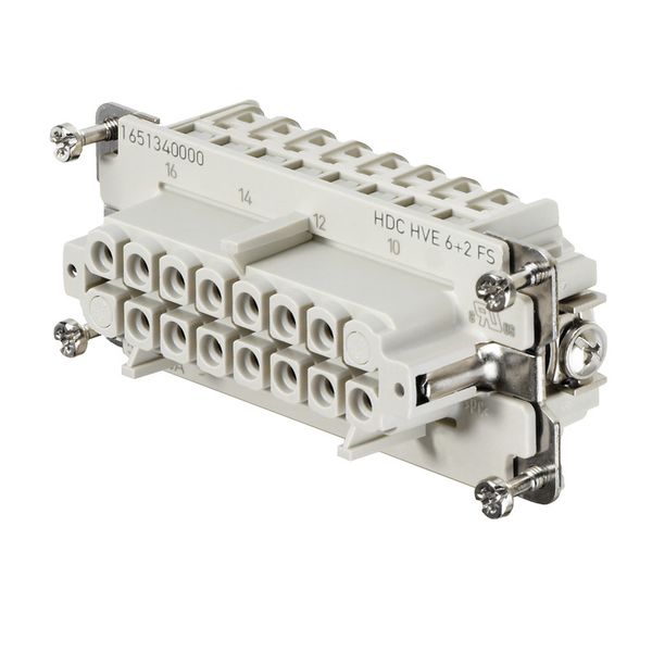Contact insert (industry plug-in connectors), Female, 830 V, 20 A, Num image 2