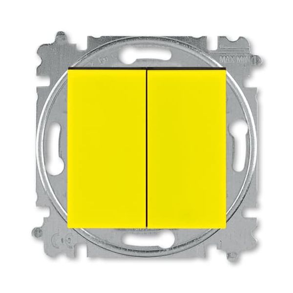 3559H-A87445 64W Push-switch, 2 gang 1 way image 1