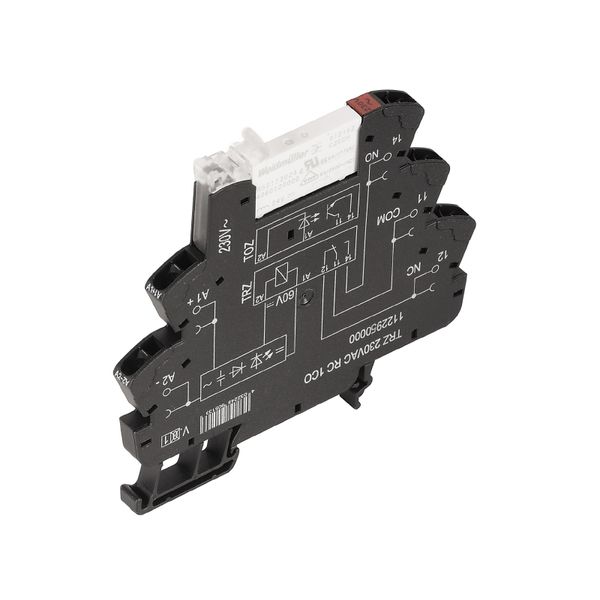 Relay module, 230 V AC ±10 %, Green LED, Rectifier, RC element, 1 CO c image 1