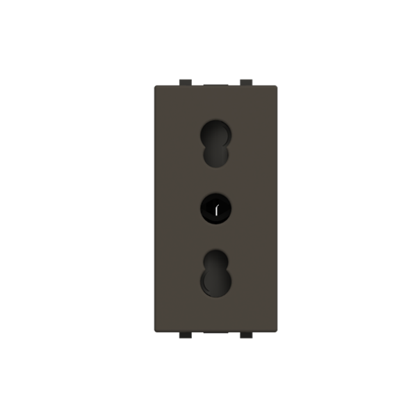 N2233 AN Socket outlet Anthracite - Zenit image 1